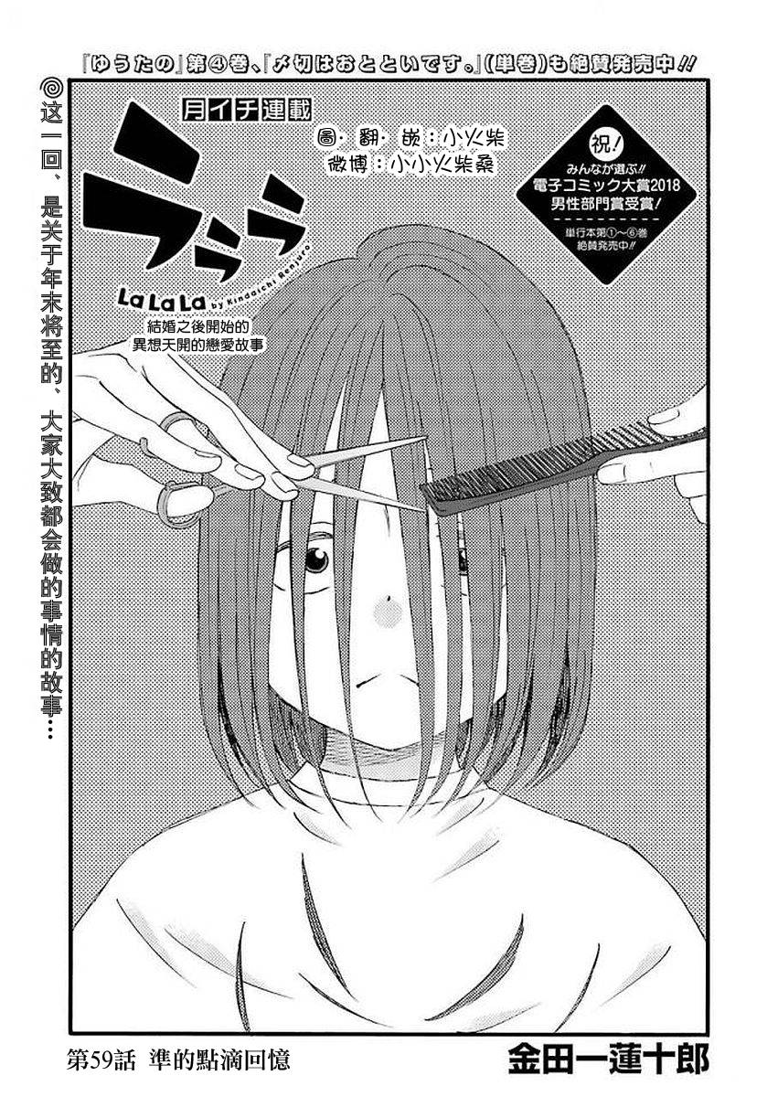 啦啦啦 第59話 漫畫線上看 動漫戲說 Acgn Cc