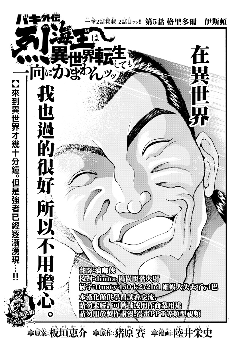 刃牙外傳烈海王對於轉生異世界一向是無 第05話 漫畫線上看 動漫戲說 Acgn Cc
